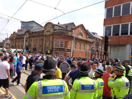 EDL (English Defence League) @ Sheffield