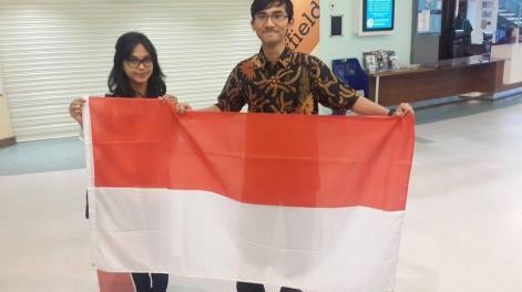 Rizanesia Citrasari dan Indra Yudhipratama berpartisipasi dalam kegiatan ini